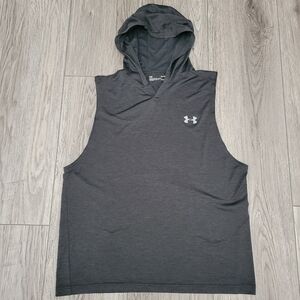 Under Armour Men's Sleeveless Athletic Shirt with Hoodie